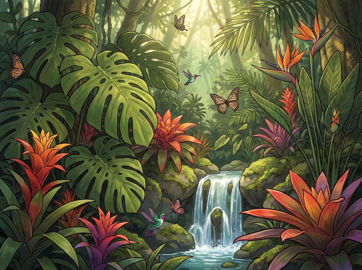 91视频-热带雨林探秘植物视频